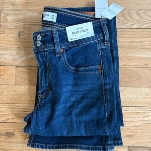 Abercrombie & Fitch mid-rise bootcut tall jeans